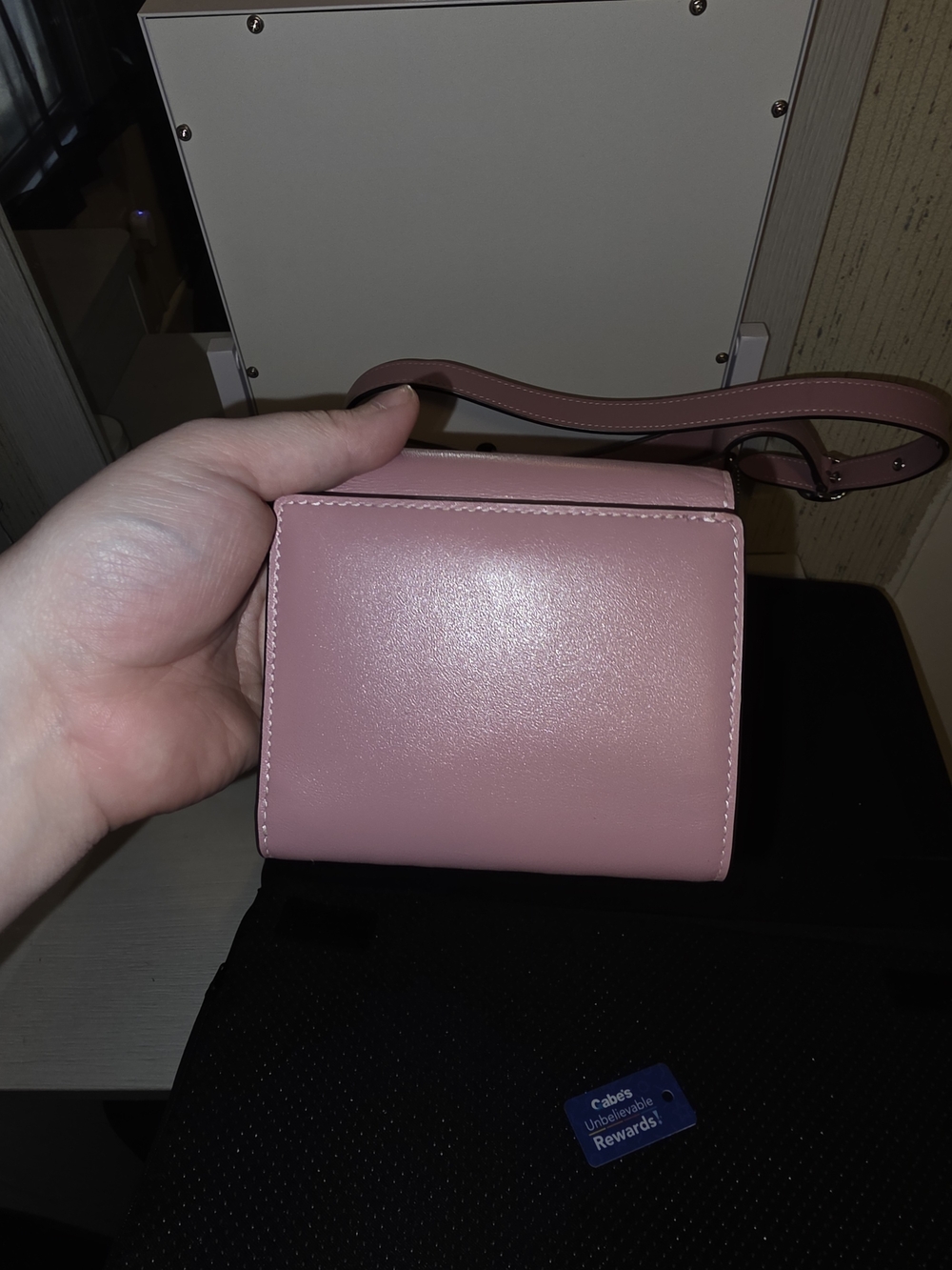 Coach Pink Leather Shoulder Bag with Matching Wallet - Picture 11 of 16